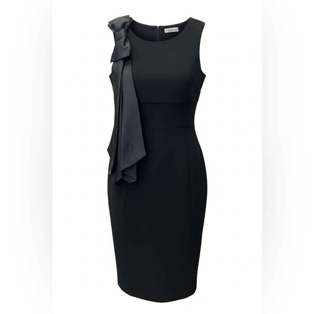 Anna Molinari black mid length dress